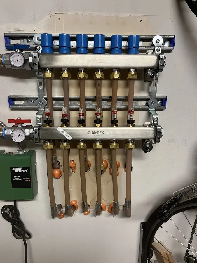 Plumber performing Leak Detection at a residential property in Lakeland South